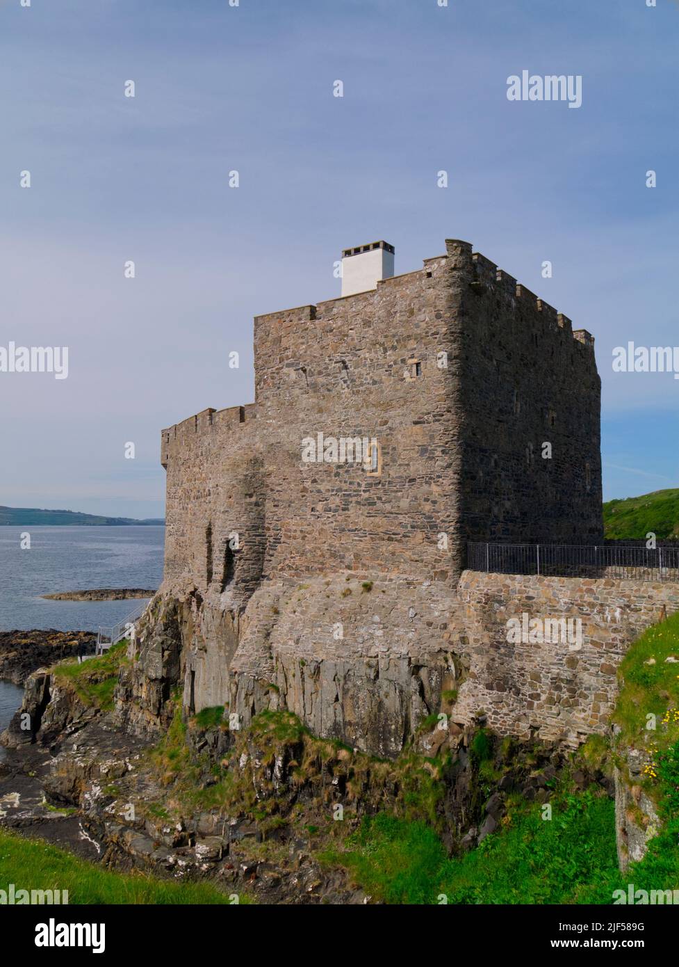 Mingary Castle, Halbinsel Ardnamurchan, Highland Scotland Stockfoto