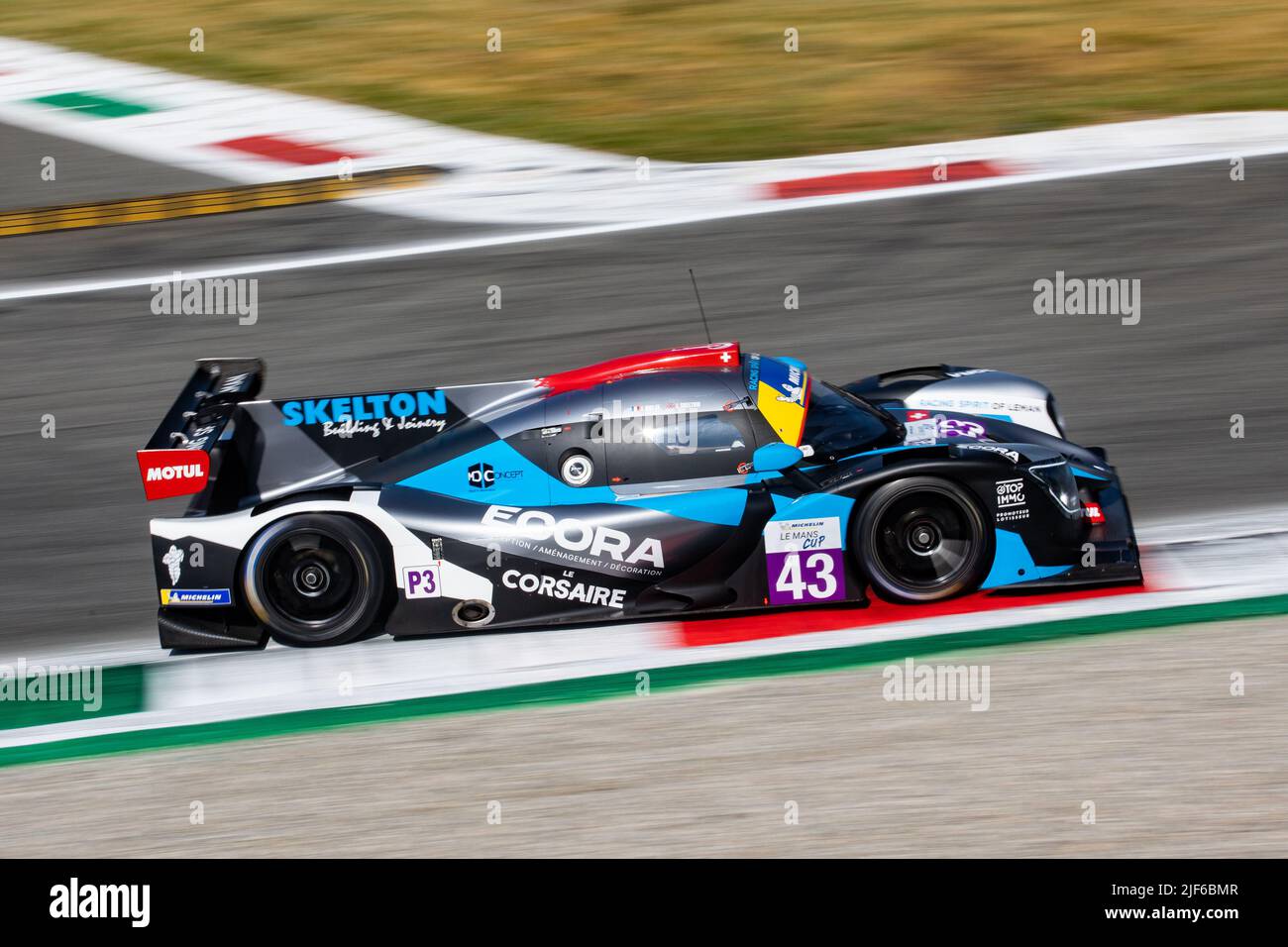 Monza, Italien, 30/06/2022, 43 WOLFF Jacques (Fra), SKELTON Josh (gbr), Racing Spirit of Le Mans, Ligier JS P320 - Nissan, Aktion während des 4.. Michelin Le Mans Cup 2022 auf dem Autodromo Nazionale di Monza vom 1. Bis 2. Juli in Monza, Italien - Foto Joao Filipe / DPPI Stockfoto