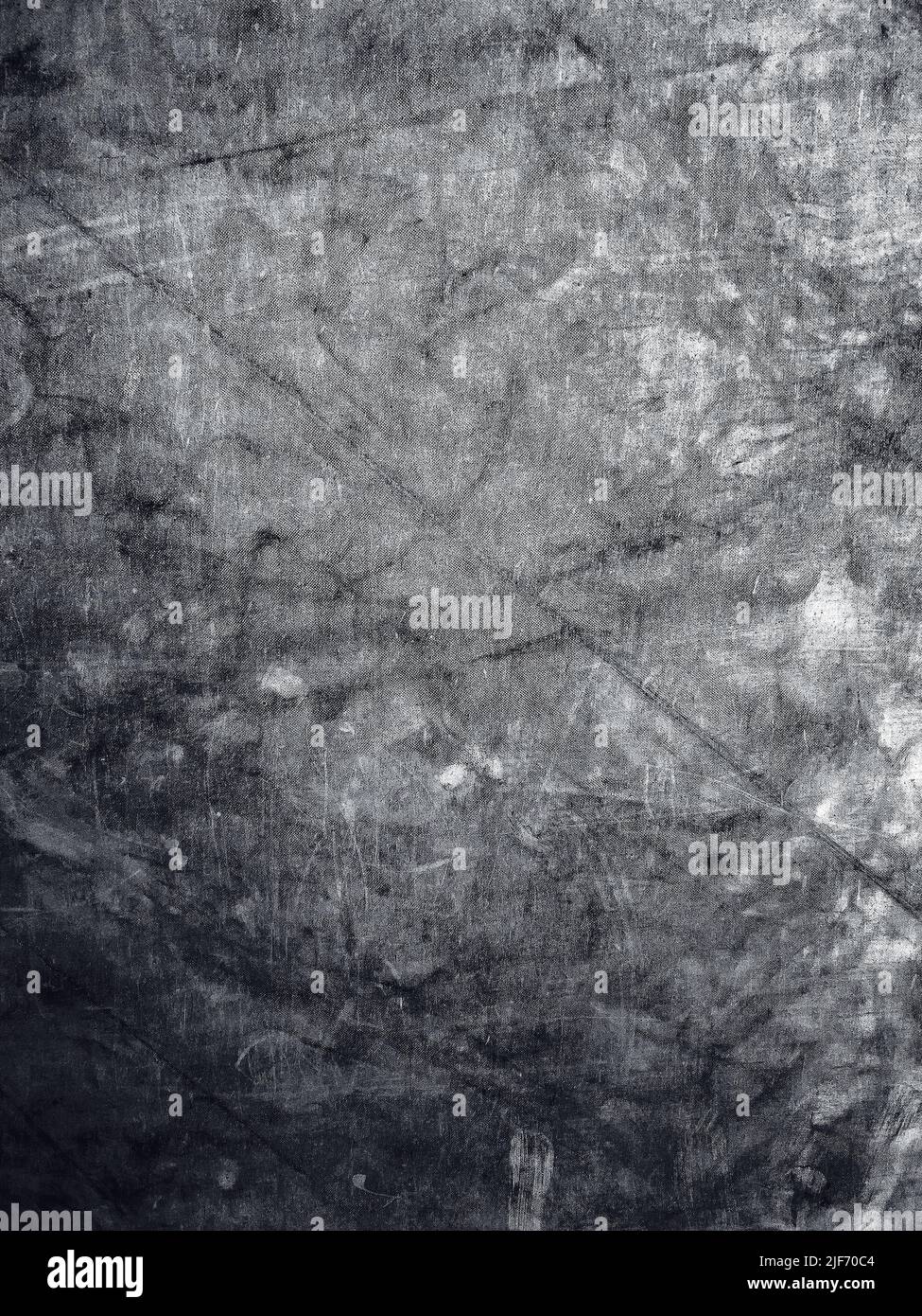 Zerknitterte Grunge-Textur als Hintergrund, monochromatisches Bild Stockfoto