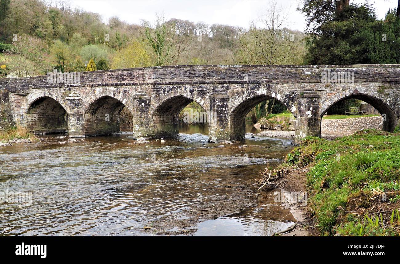 Barle Bridge Stockfoto