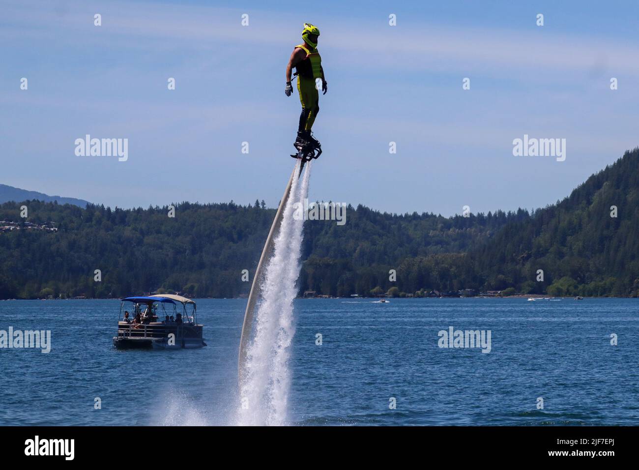 Fliegenbrett Stockfoto