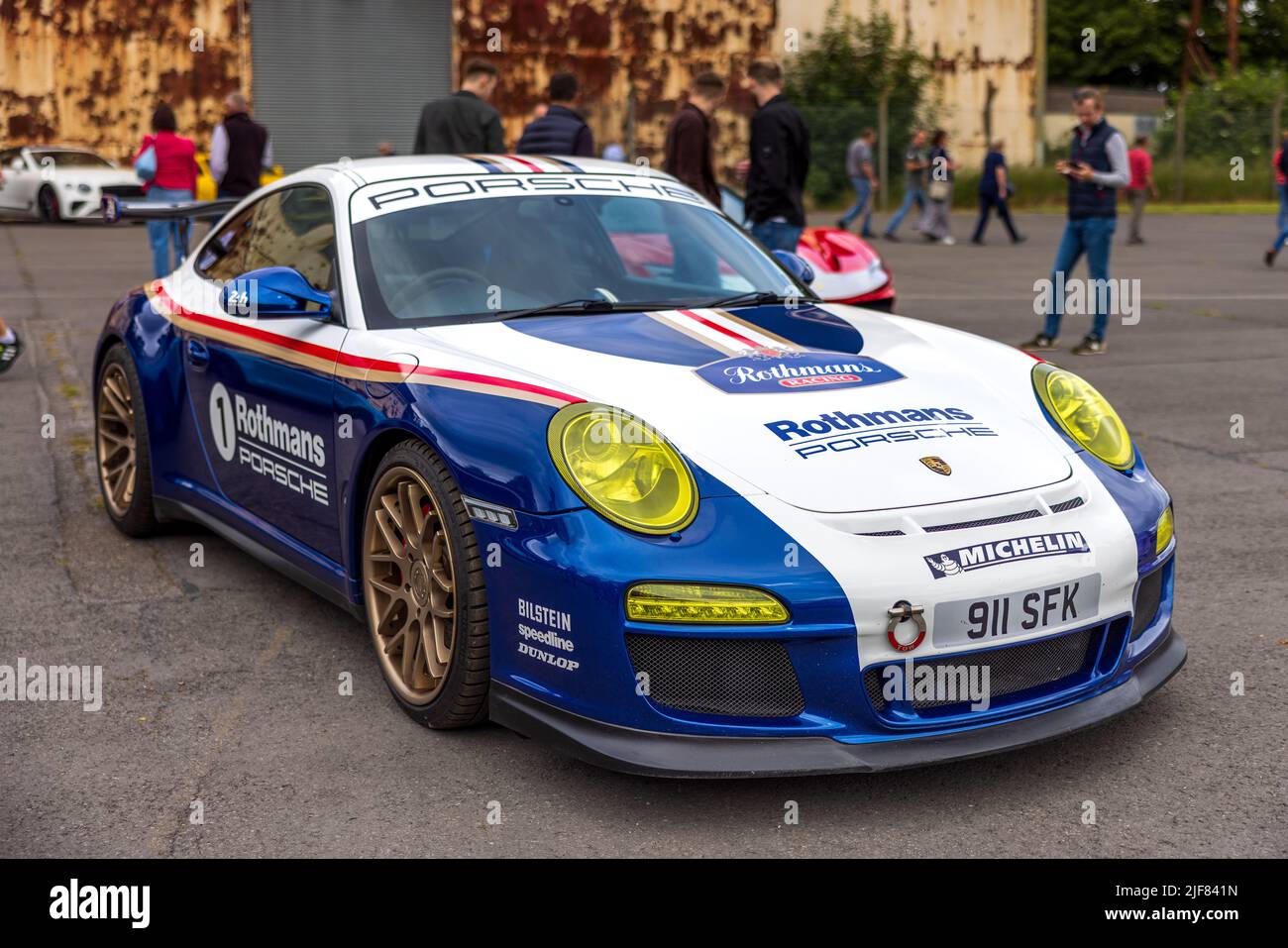 2009 Porsche 911 Carrera 4S ‘911 SFK’ auf dem Bicester Scramble am 19.. Juni 2022 zu sehen Stockfoto