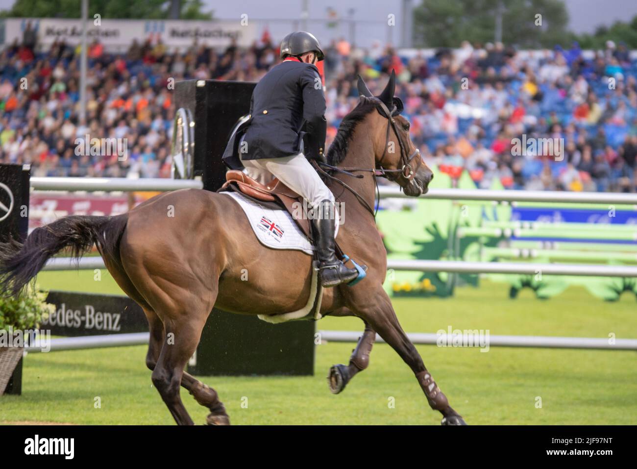 Aachen Juni 2022: CHIO - Bilder vom Springen Stockfoto