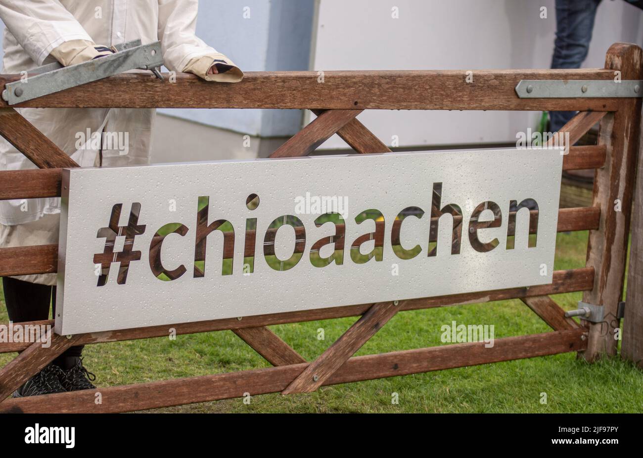 Aachen Juni 2022: CHIO - Bilder vom Springen Stockfoto