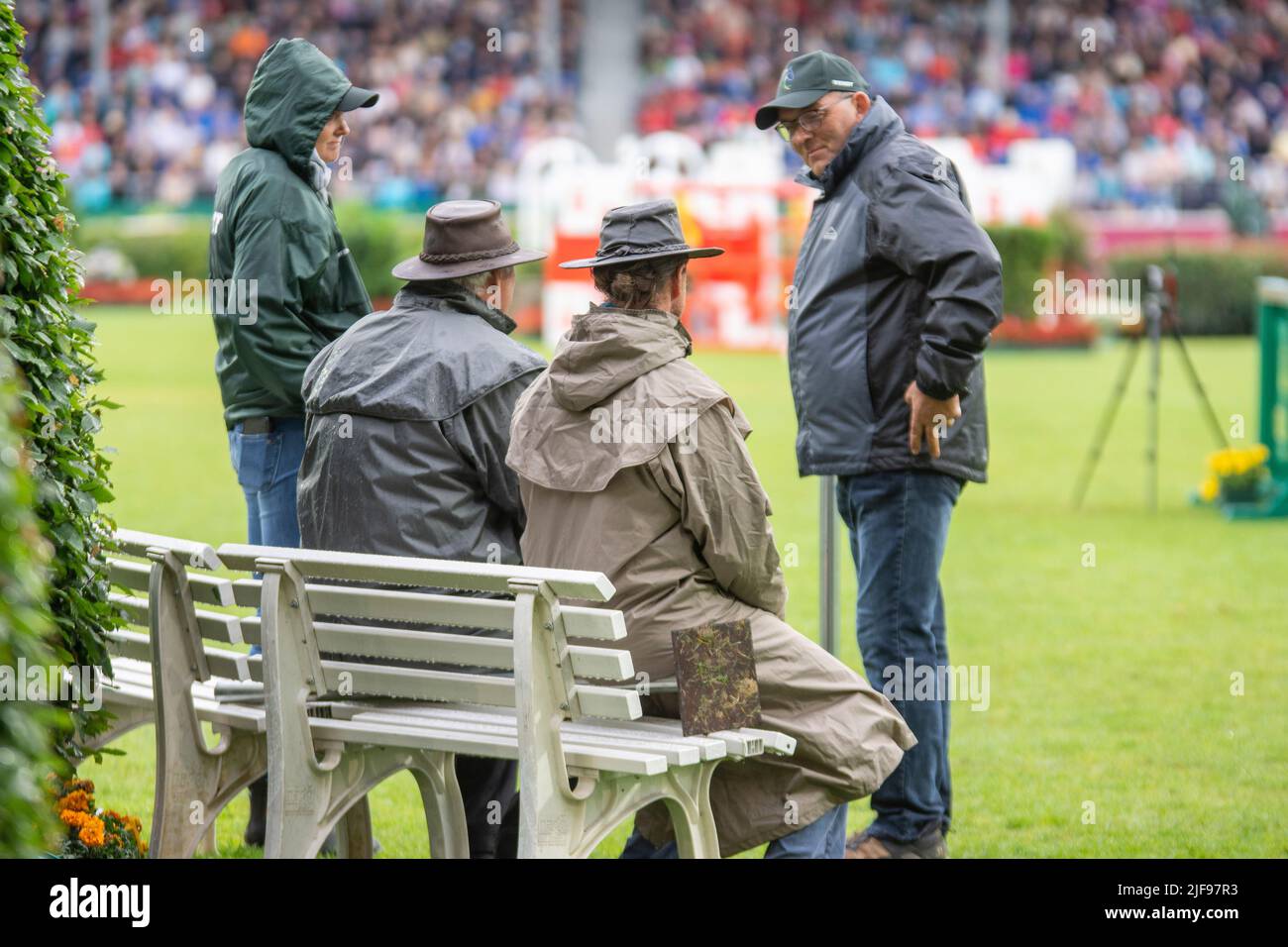 Aachen Juni 2022: CHIO - Bilder vom Springen Stockfoto