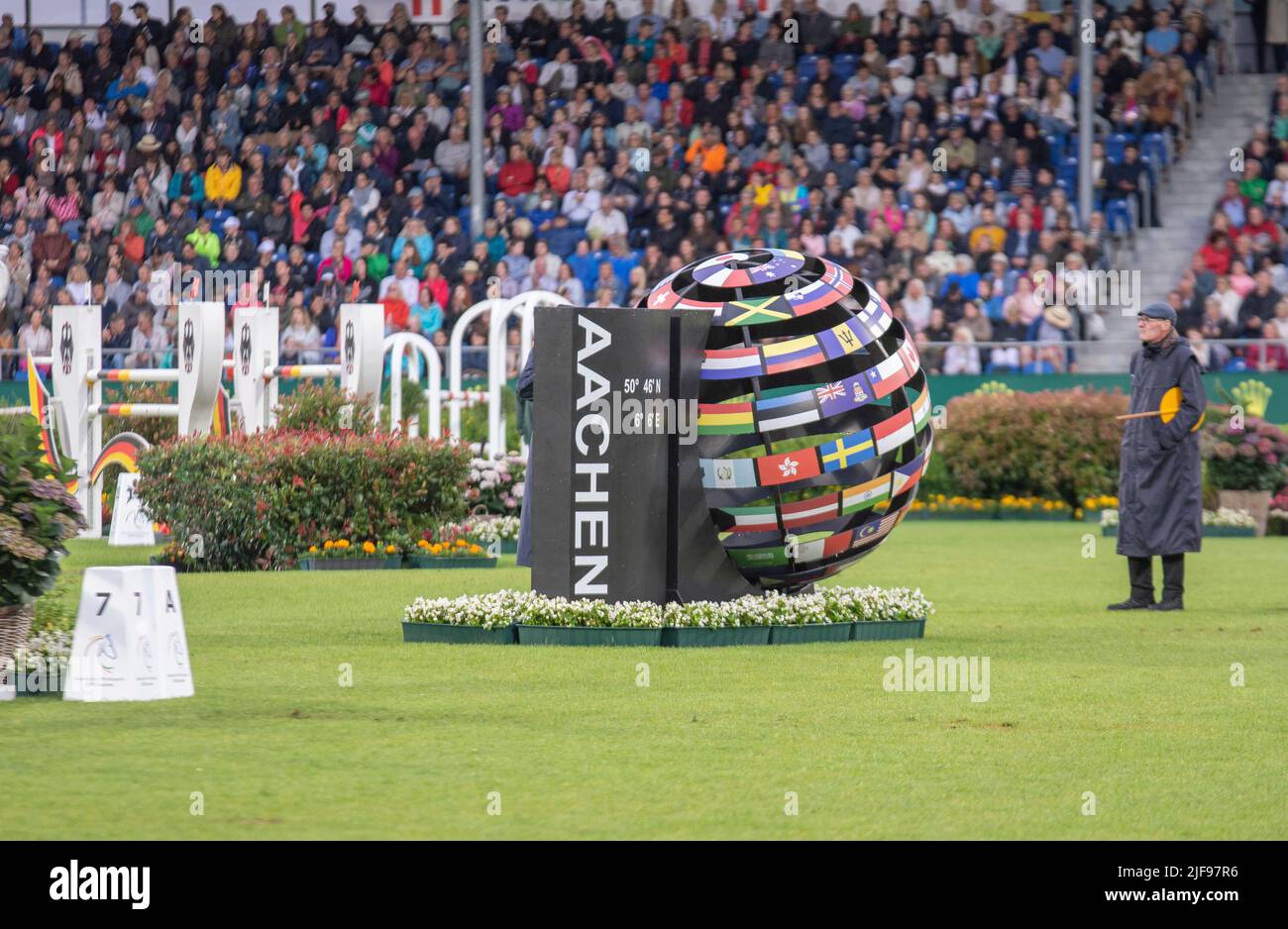 Aachen Juni 2022: CHIO - Bilder vom Springen Stockfoto