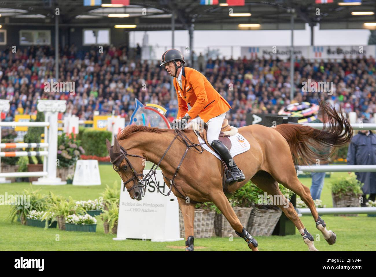 Aachen Juni 2022: CHIO - Bilder vom Springen Stockfoto