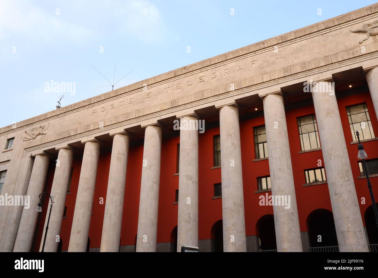 Palermo, Sizilien (Italien): Postgebäude in der Innenstadt von Palermo Stockfoto