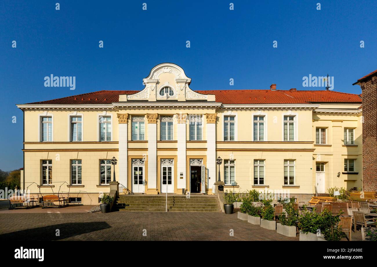 Schloss Westerholt, Herten, Ruhrgebiet, Nordrhein-Westfalen, Deutschland Stockfoto