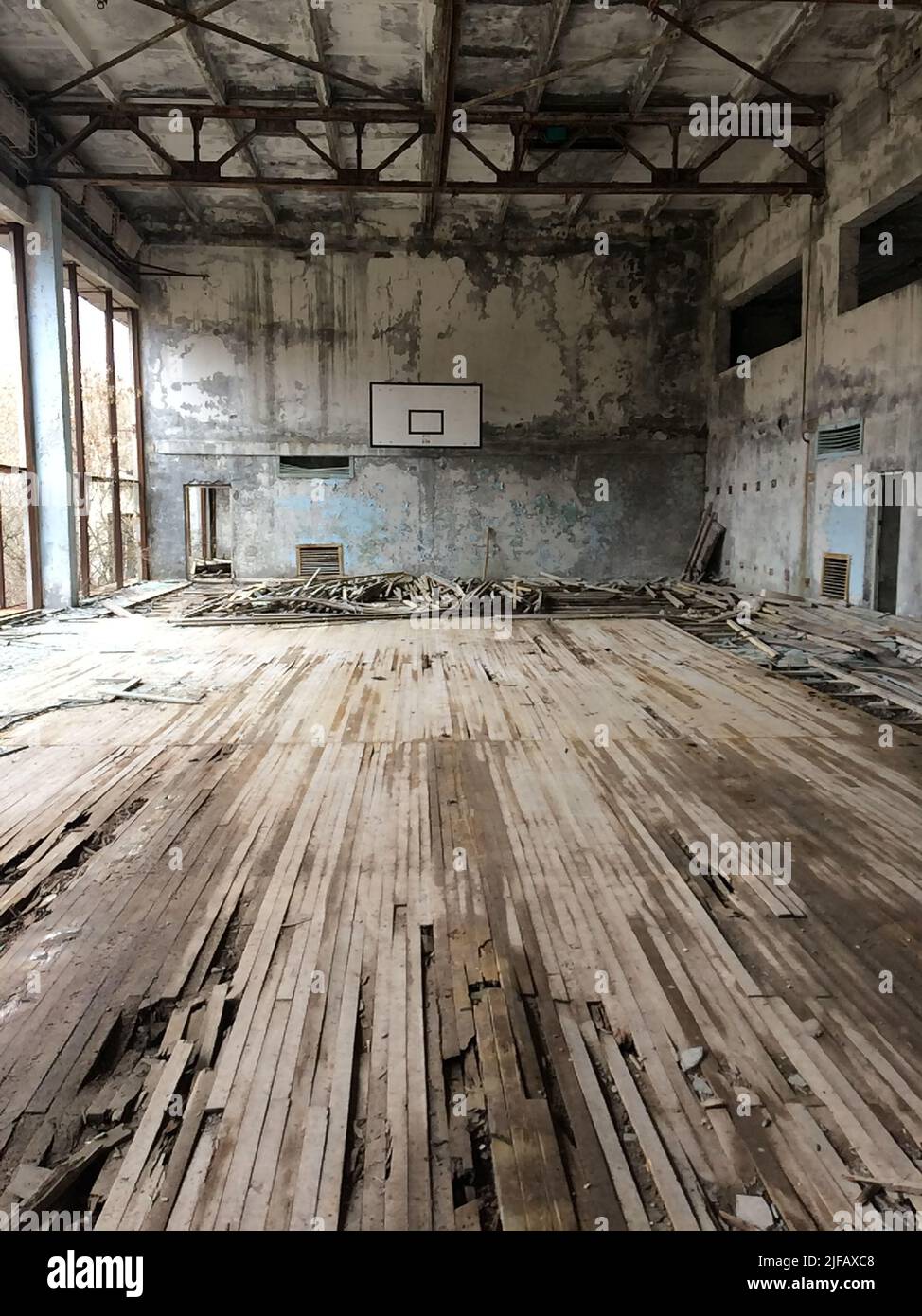 Nach Der Chenobyl-Katastrophe, Pripyat Stockfoto