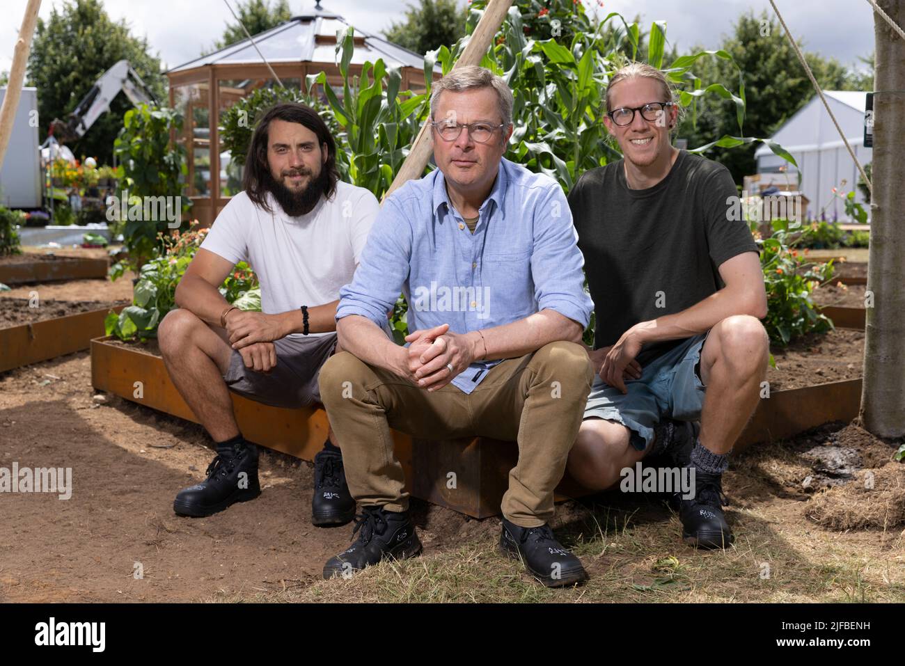 Hugh FearnleyWhittingstall hat dieses Jahr beim RHS Hampton Court