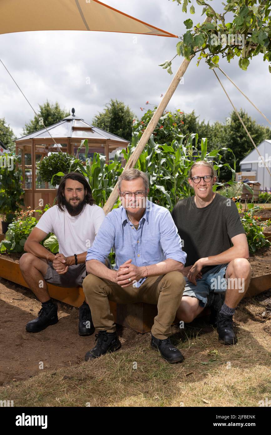 Hugh FearnleyWhittingstall hat dieses Jahr beim RHS Hampton Court