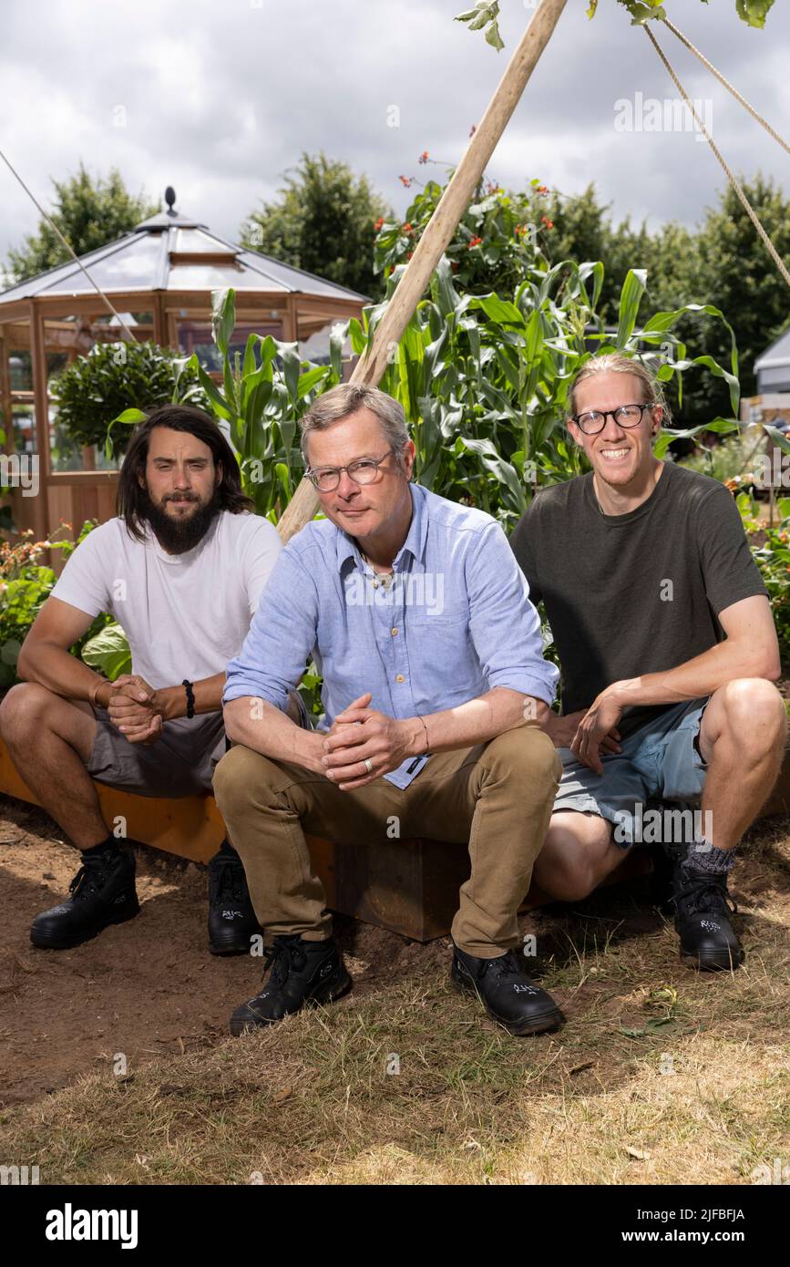 Hugh FearnleyWhittingstall hat dieses Jahr beim RHS Hampton Court