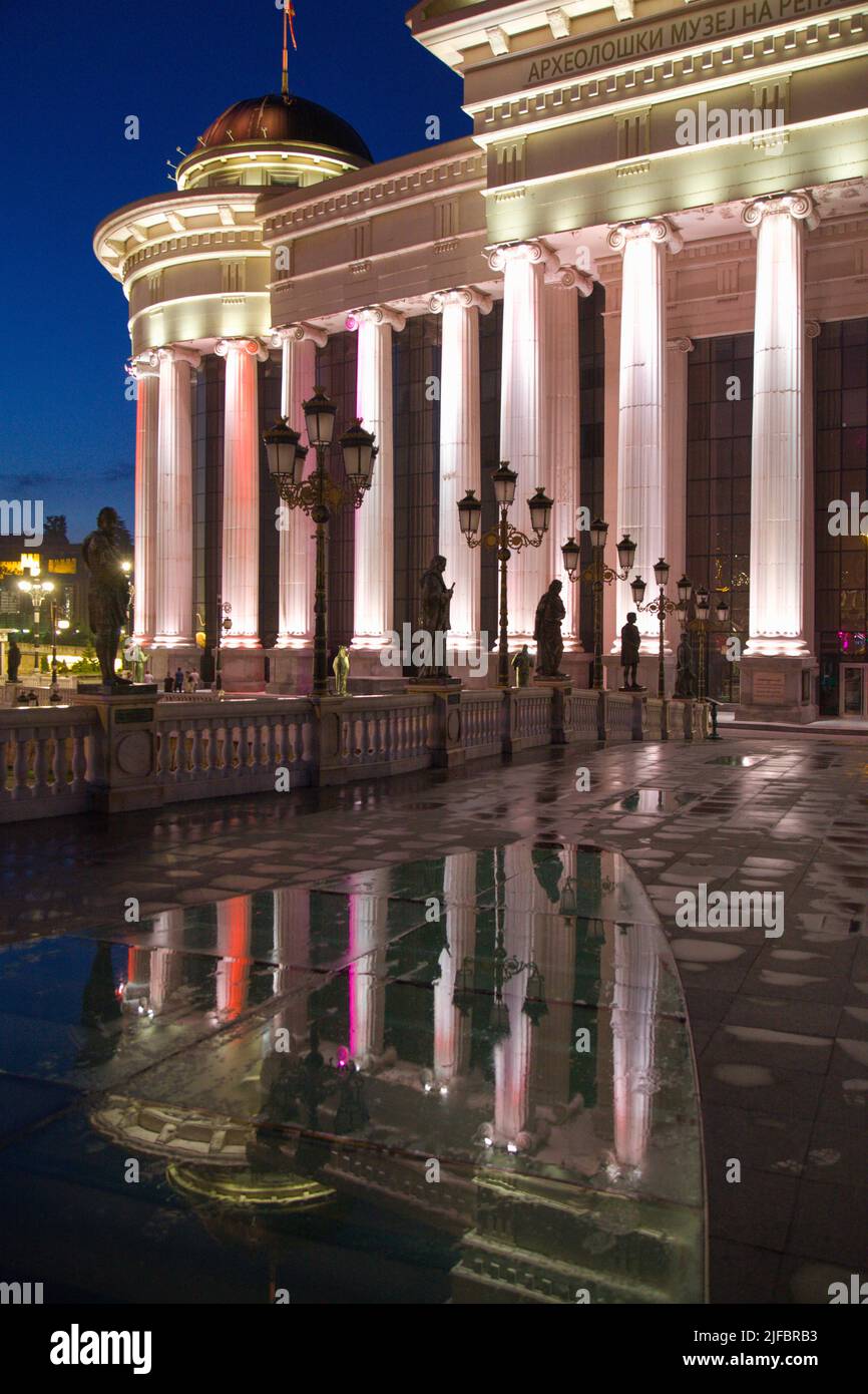 Nordmakedonien, Skopje, Archäologisches Museum, Stockfoto