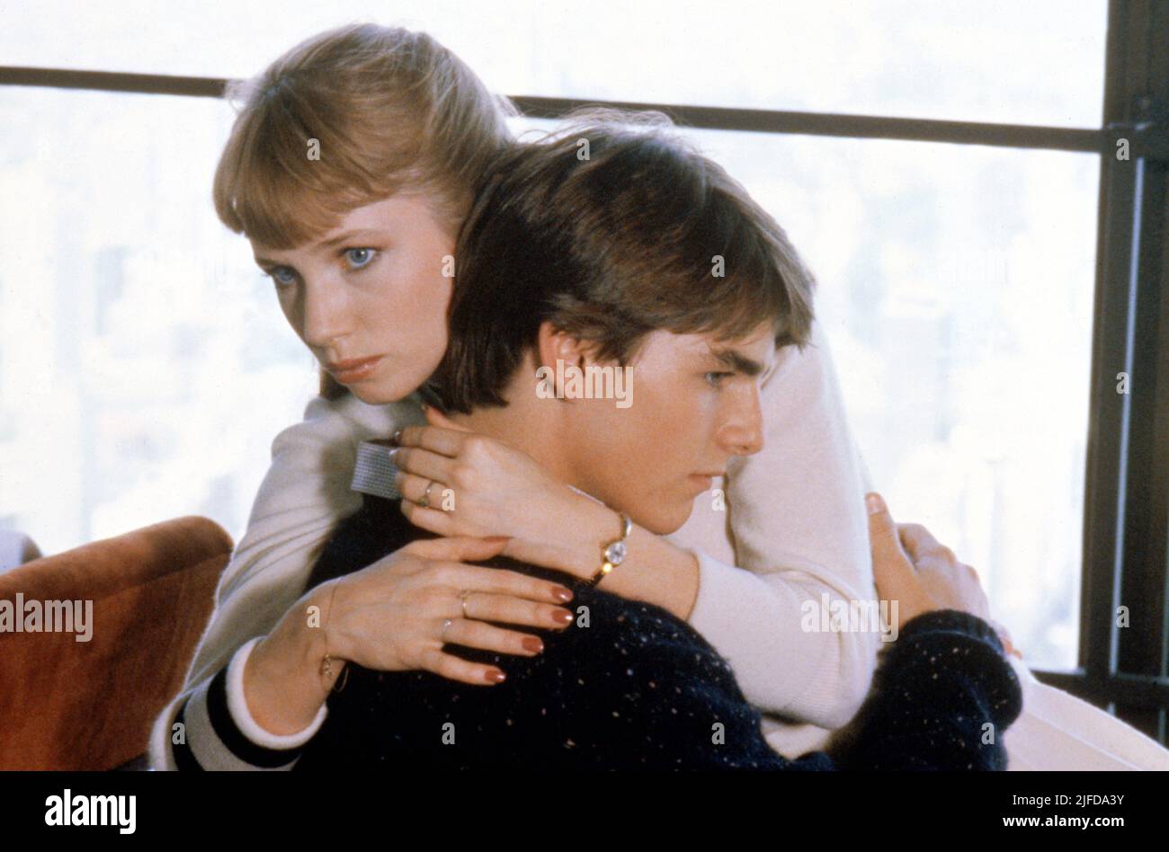 TOM CRUISE und REBECCA DE MORNAY in RISKY BUSINESS (1983), Regie: PAUL BRICKMAN. Kredit: WARNER BROTHERS / Album Stockfoto