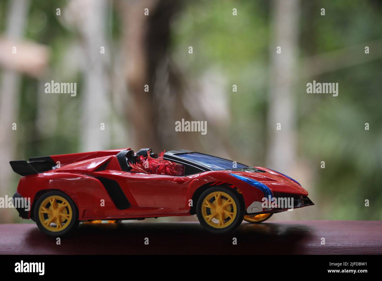 Kinderspielzeug Lamborghini Auto. Stockfoto