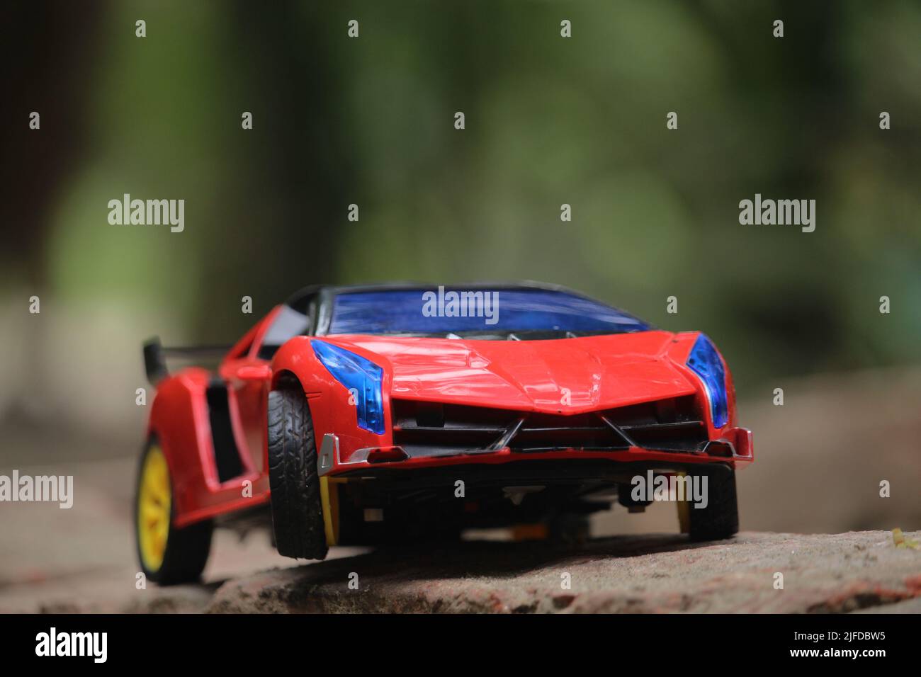 Kinderspielzeug Lamborghini Auto. Stockfoto