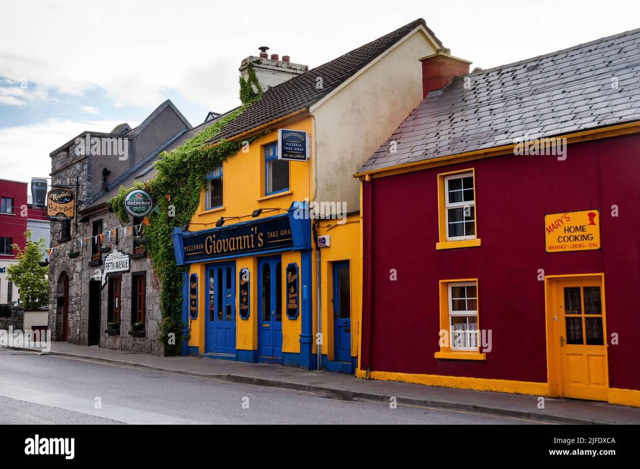 Oranmore, Irland. Stockfoto