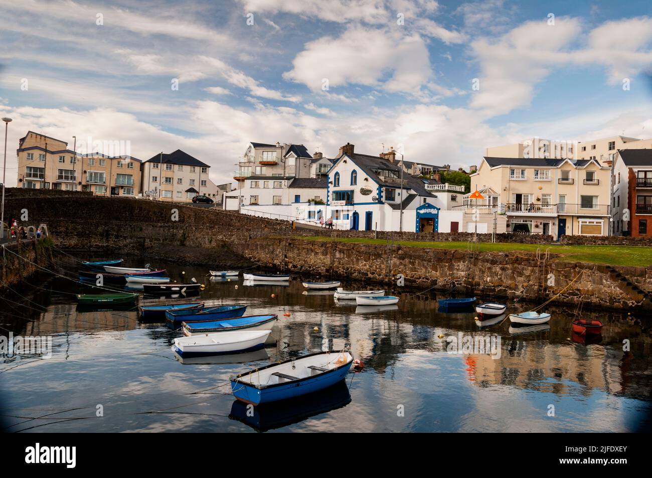 Portrush in Nordirland. Stockfoto