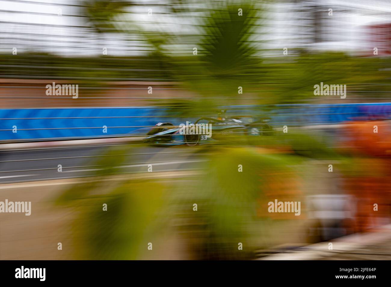 33 TICKTUM Dan (gbr), NIO 333 FE Team, Nio 333 001, Aktion beim Marrakesch ePrix 2022, 7. Treffen der ABB FIA Formel E Weltmeisterschaft 2021-22, auf dem Circuit International Automobile Moulay El Hassan vom 30. Juni bis 2. Juli in Marrakesch, Marokko - Foto: Marc De Mattia/DPPI/LiveMedia Stockfoto