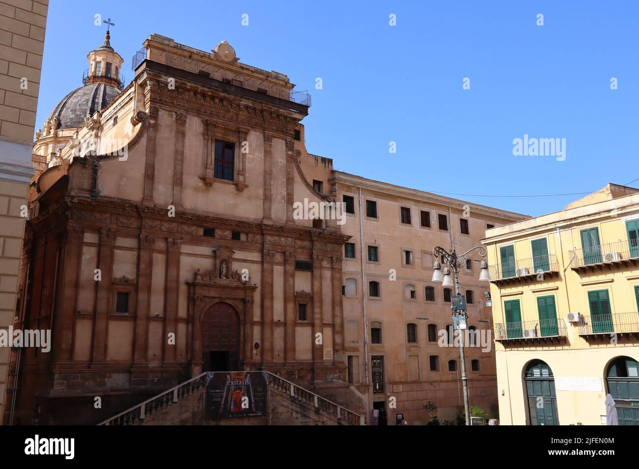 Palermo, Sizilien (Italien): Kirche der heiligen Katharina von Alexandria (Santa Caterina d'Alessandria) Stockfoto