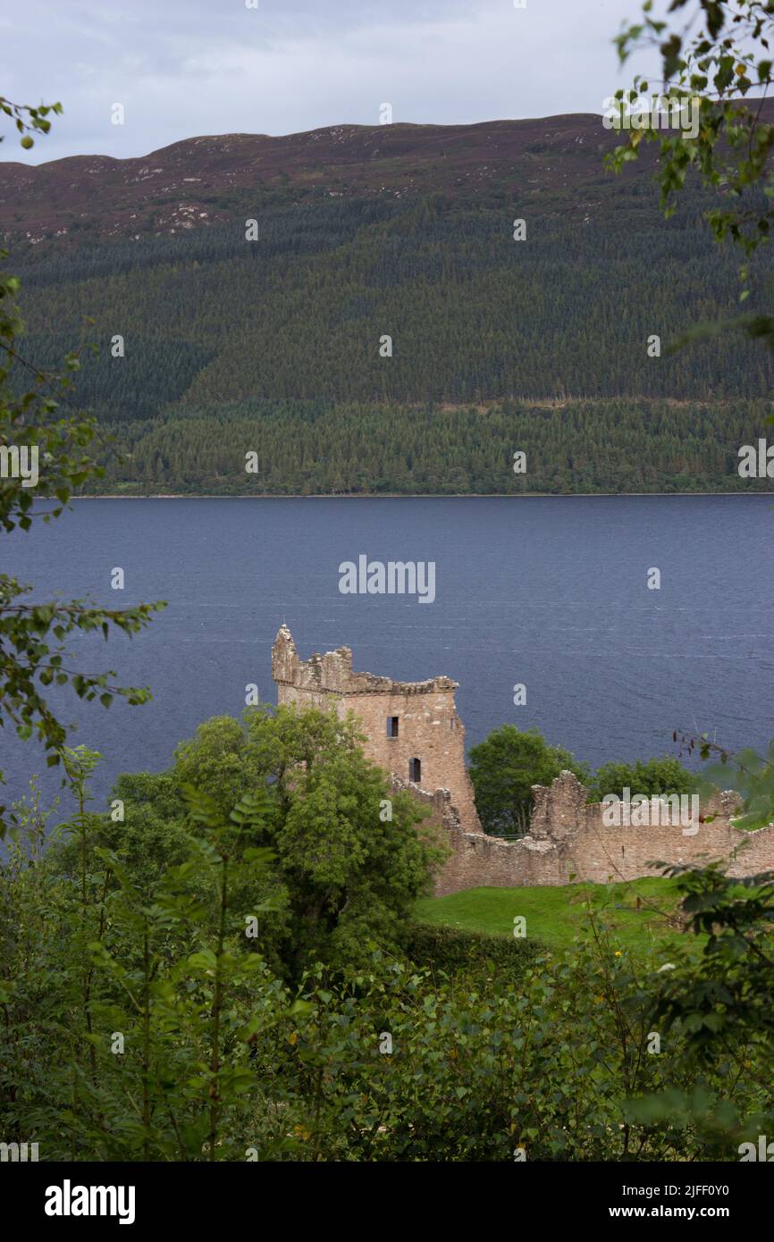 Castle, Drumnadrochit, Inverness, Schottland Stockfoto