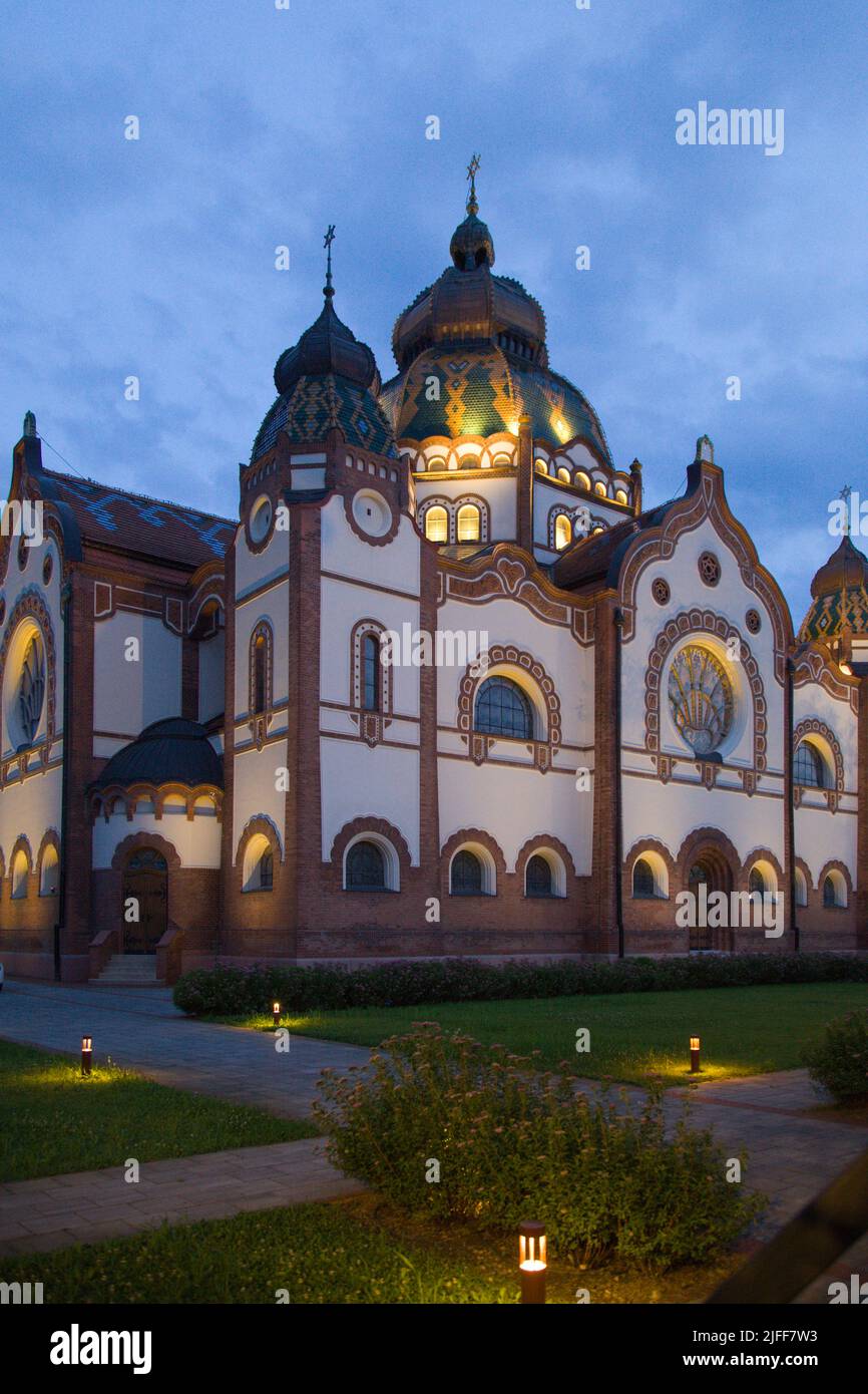 Serbien, Vojvodina, Subotica, Synagoge, Stockfoto