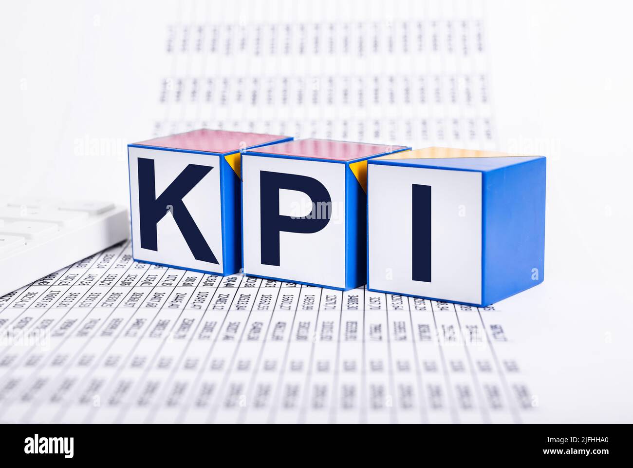 KPI-Key-Performance-Indikator. Hochwertige Fotos Stockfoto