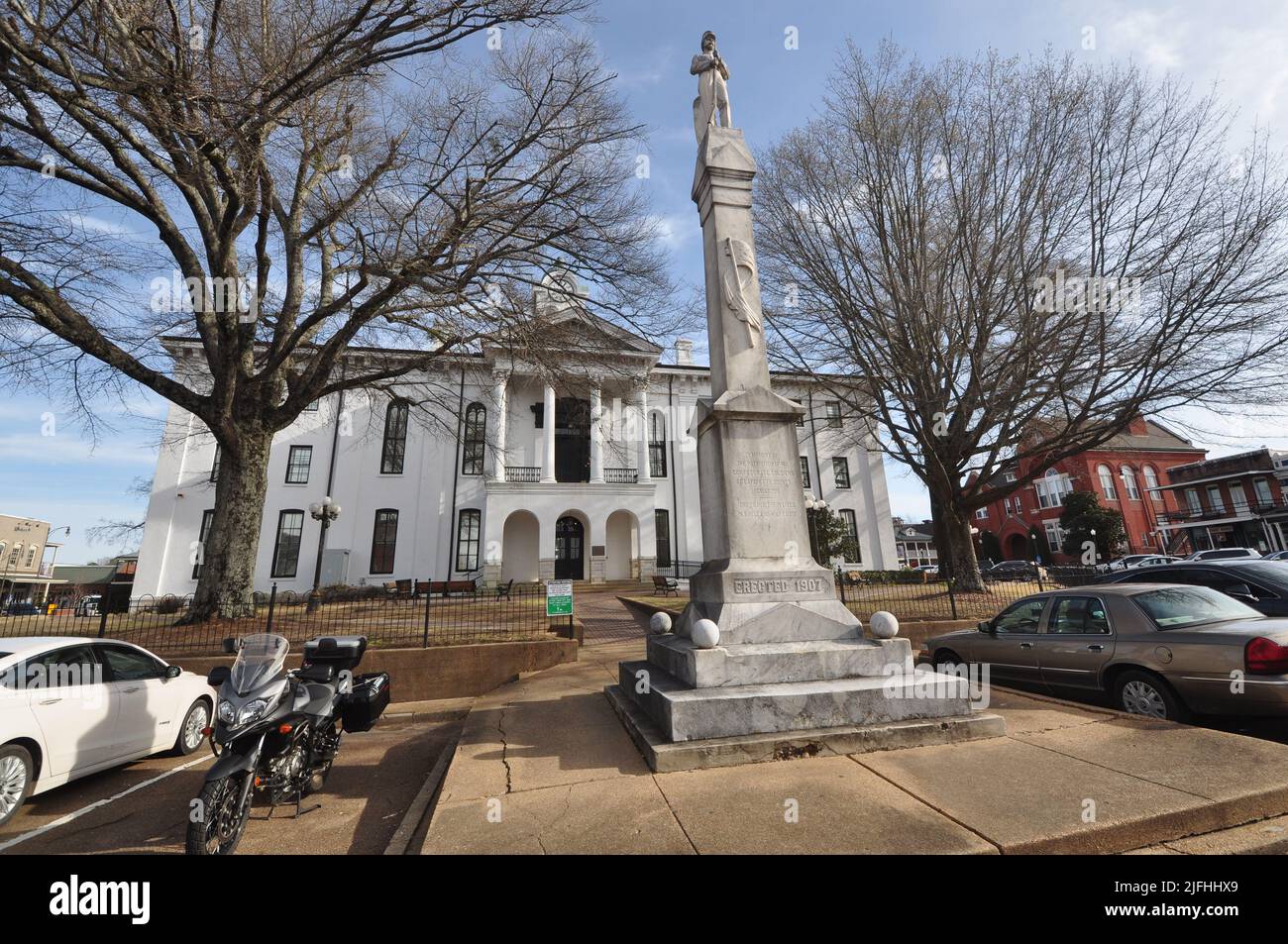 Lafayette County Courthouse, Oxford, Mississippi, USA. Stockfoto