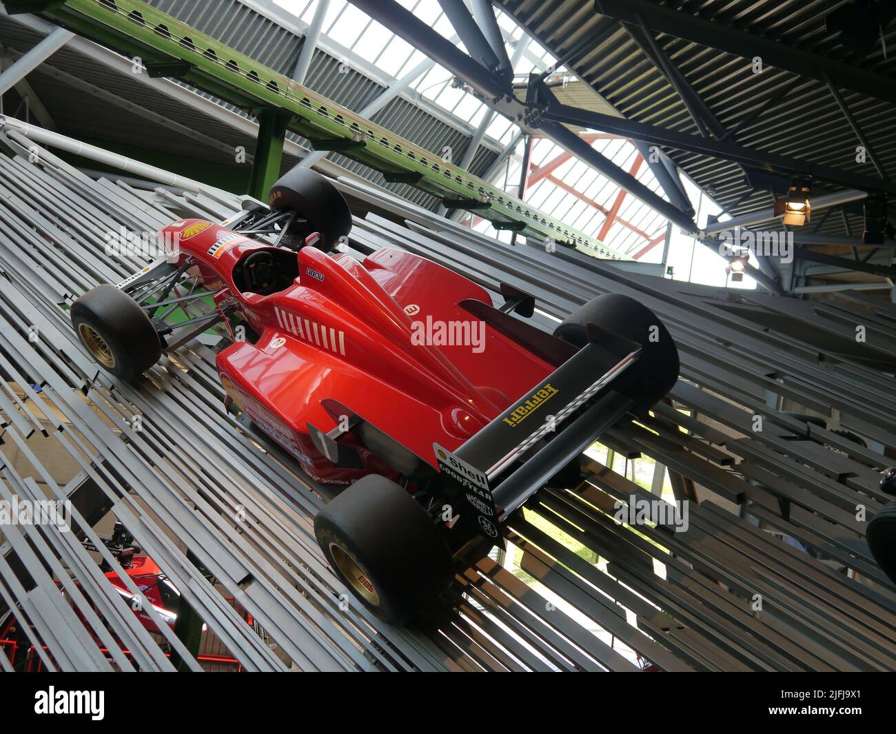 Ferrari F310 Formel-1-Wagen im National Motor Museum Beaulieu, England Stockfoto