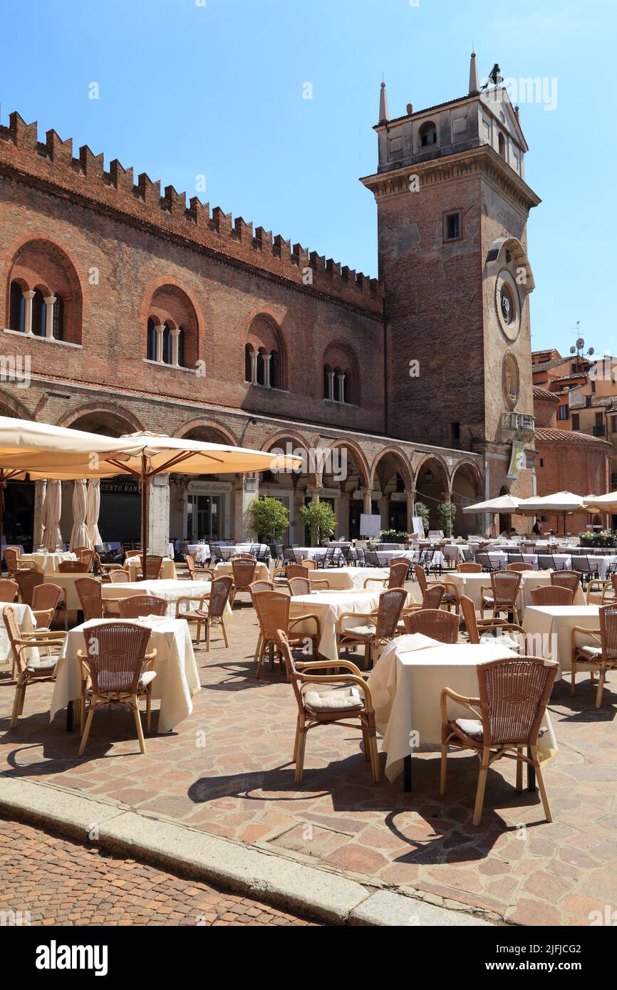 Palazzo della Ragione, Mantova, Mantua Italien Stockfoto