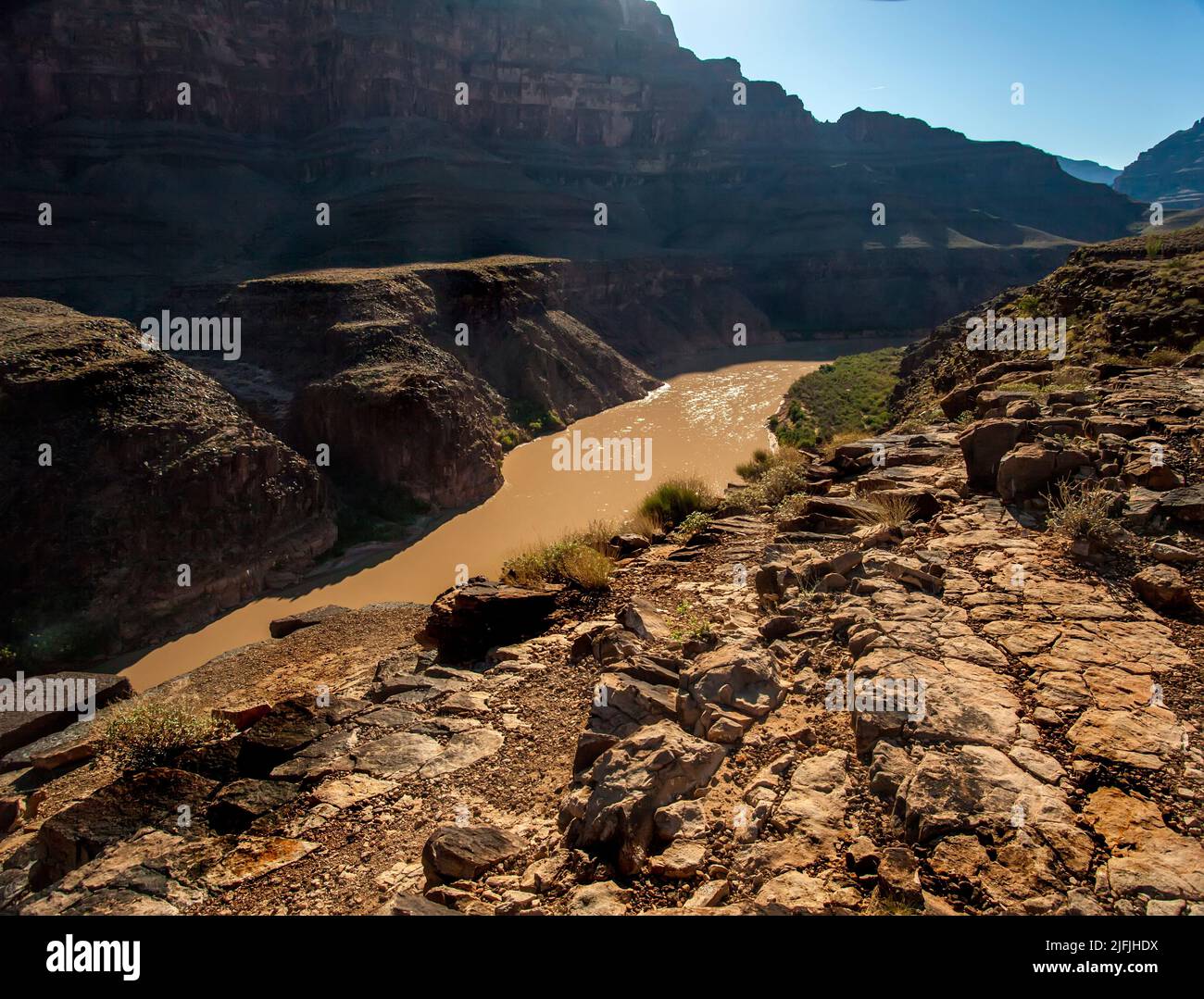 Colorado River im Grand Canyon, USA Stockfoto
