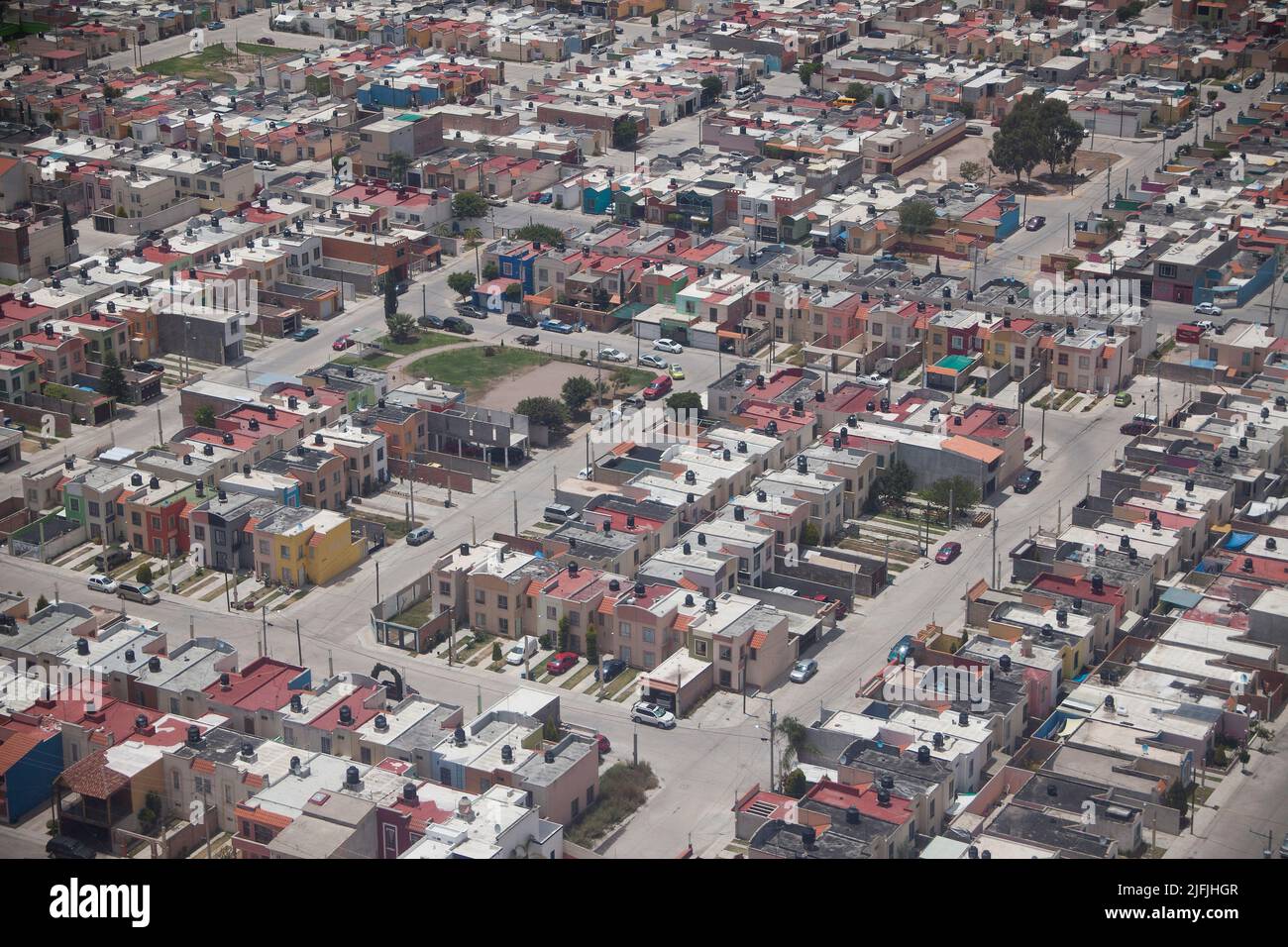Wohnungsentwicklung, Queretaro, Mexiko Stockfoto