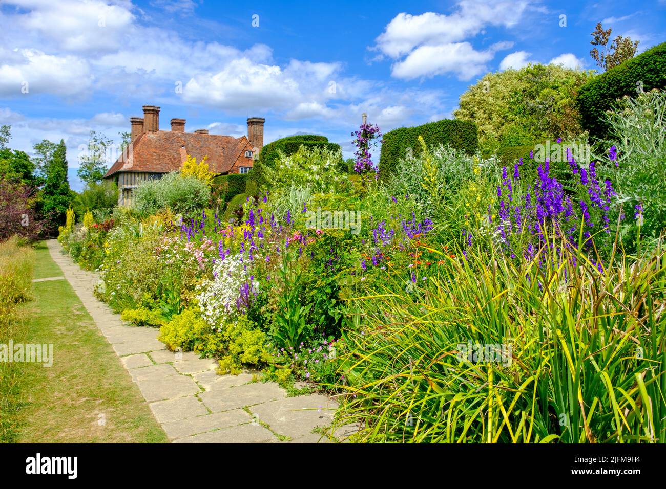 Great Dixter Gardens, Northiam, East Sussex, Großbritannien Stockfoto