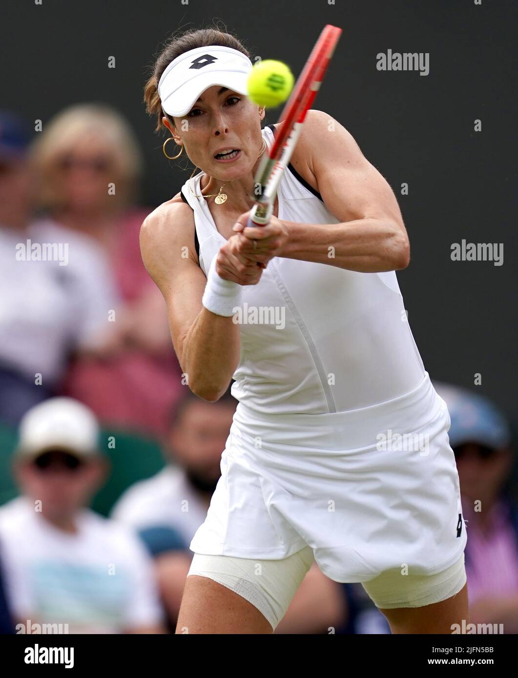 Alize im Einsatz gegen Ajla Tomljanovic am achten Tag der