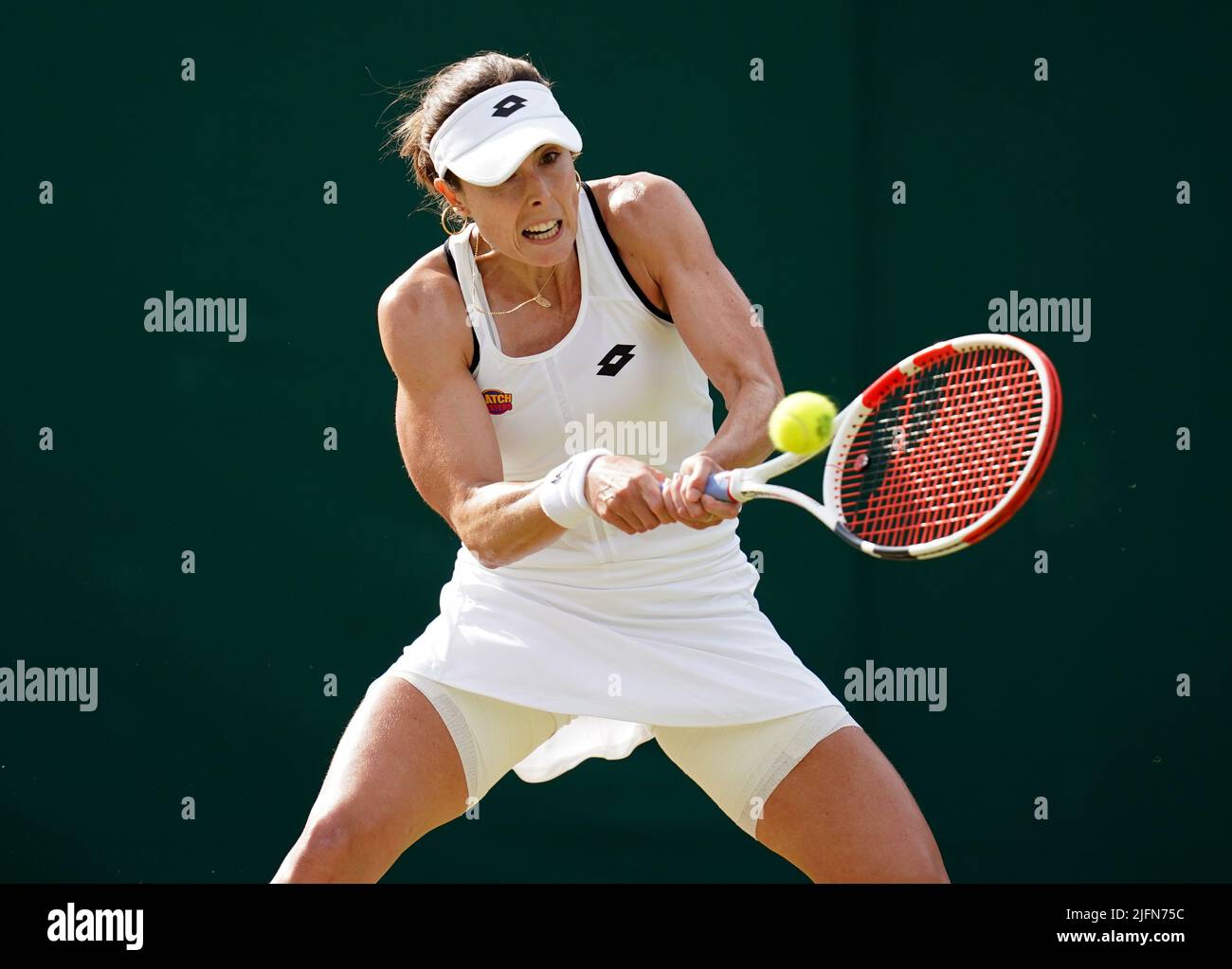 Alize im Einsatz gegen Ajla Tomljanovic im Einsatz gegen Ajla