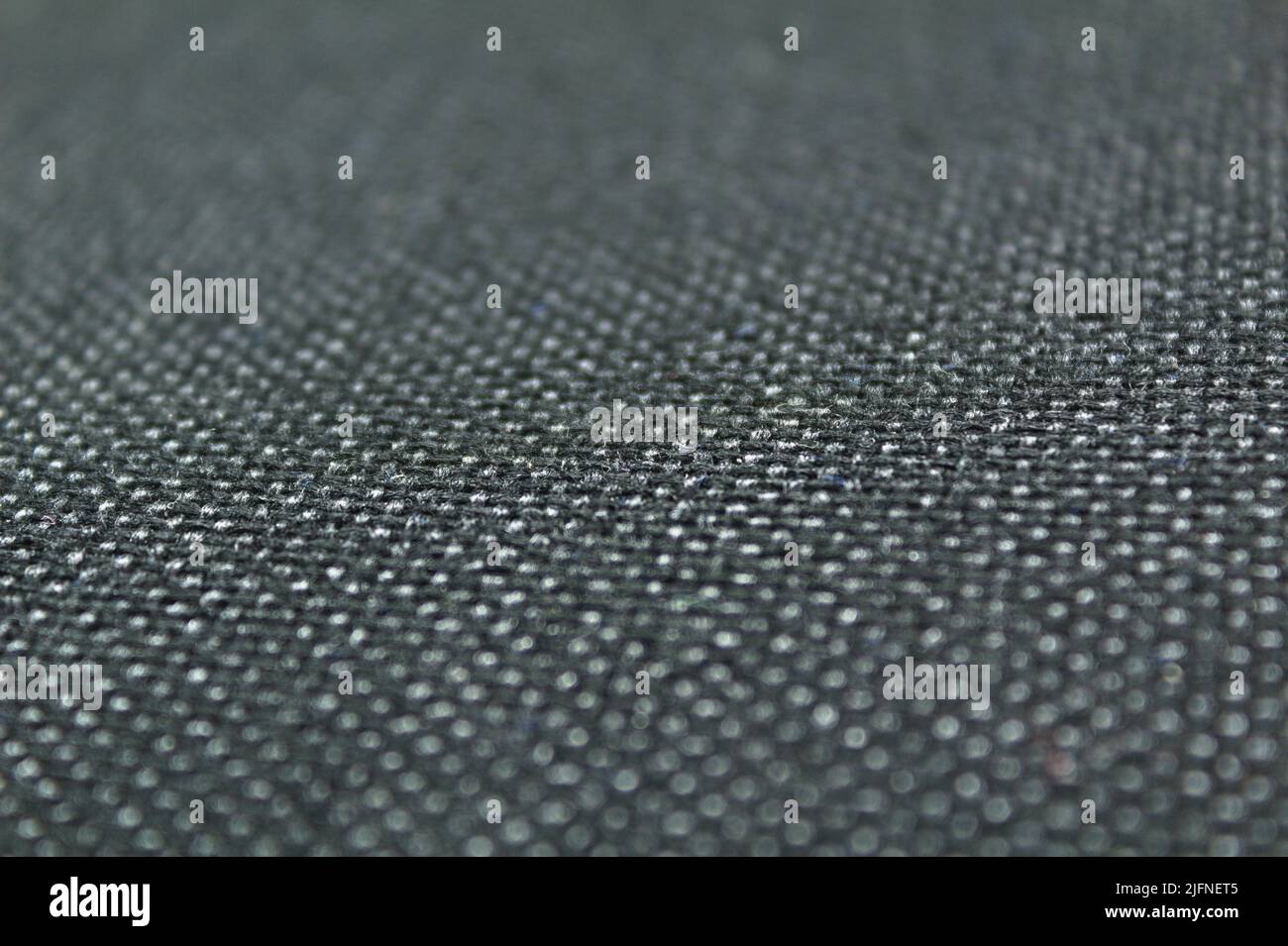 Schwarzer Stoff Textil Hintergrund Textur Stockfoto