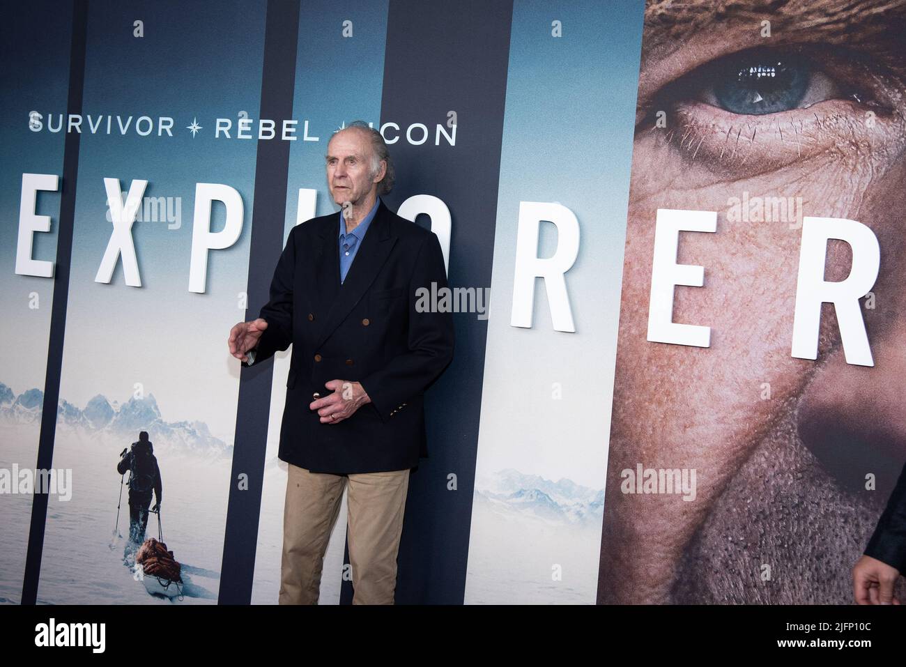 London, Großbritannien. 04.. Juli 2022. Sir Ranulph Fiennes nimmt an der Weltpremiere von 'Explorer' im BFI Southbank Teil. Kredit: SOPA Images Limited/Alamy Live Nachrichten Stockfoto