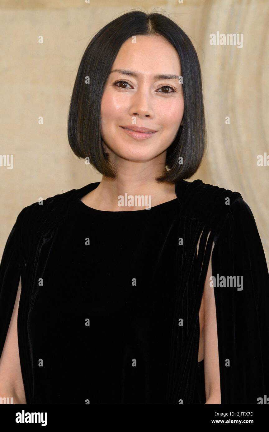 Paris, Frankreich. Am 04. Juli 2022 nimmt Miki Nakatani an der Christian Dior Haute Couture Herbst Winter 2022 2023 Show im Rahmen der Paris Fashion Week am 04. Juli 2022 in Paris, Frankreich, Teil. Foto von Laurent Zabulon/ABACAPRESS.COM Stockfoto