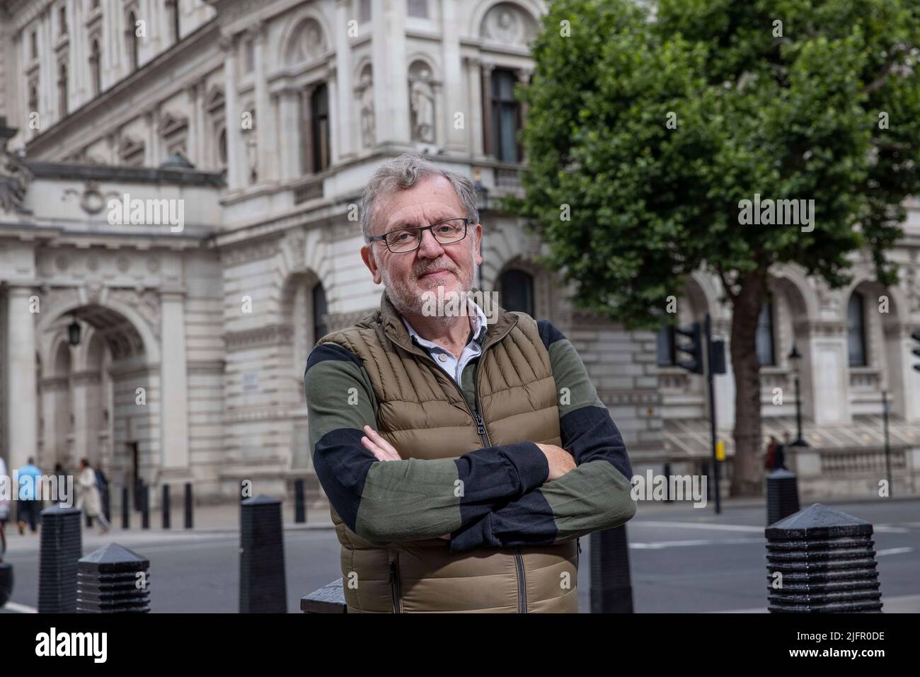 David Mundell , konservativer Abgeordneter für Dumfriesshire, Clydesdale und Tweeddale. Stockfoto