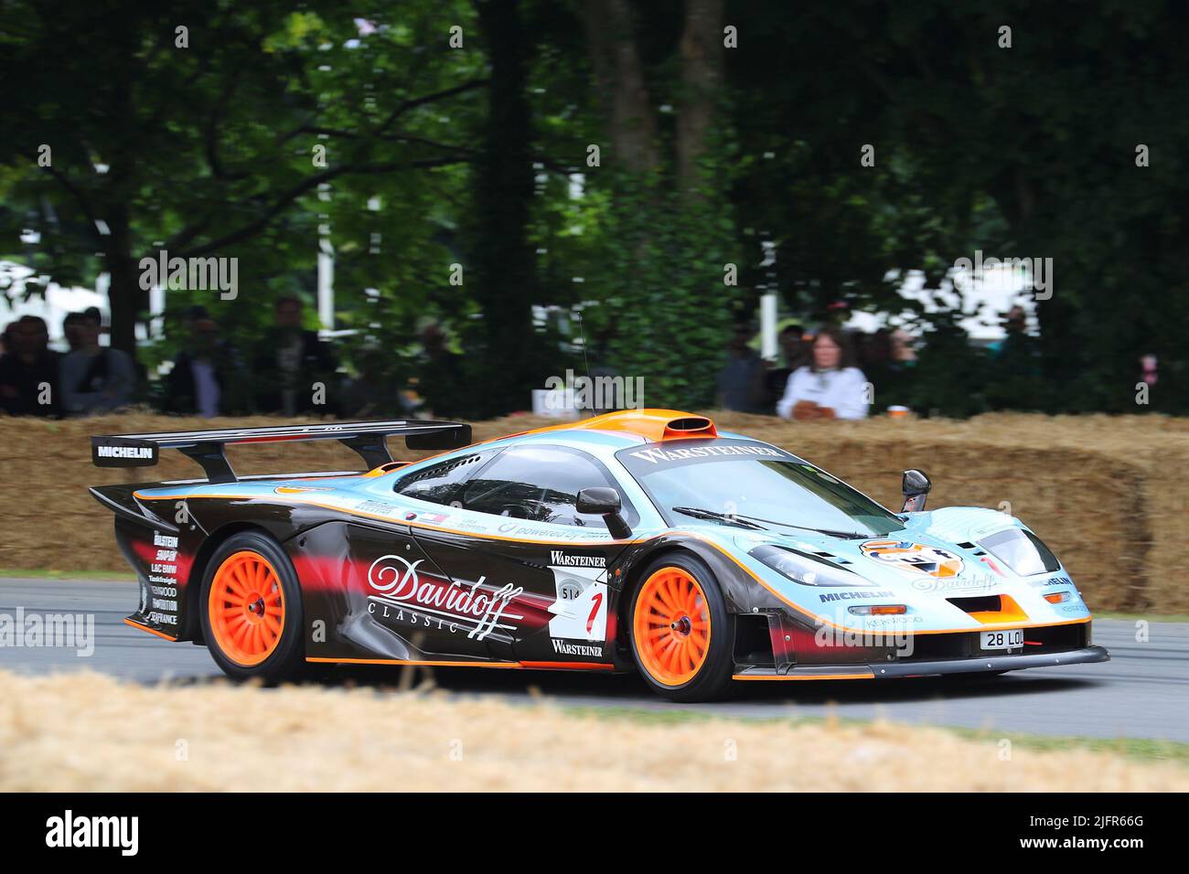McLaren F! GTR Longtail beim Festival of Speed 2022, Goodwood, Sussex, Großbritannien Stockfoto