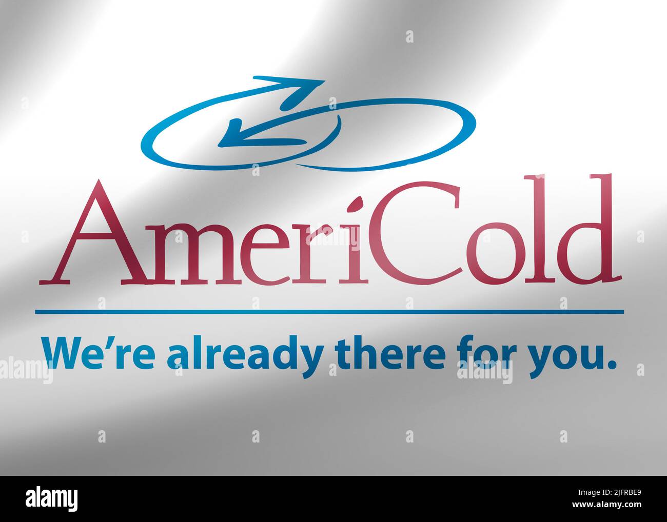 Ameri Cold-Logo Stockfoto