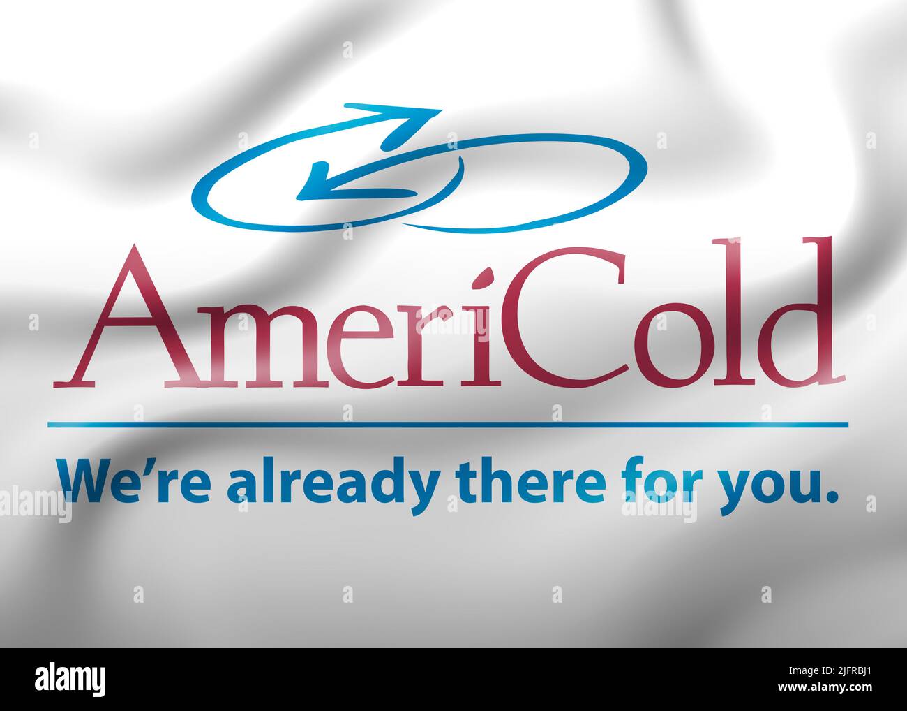 Ameri Cold-Logo Stockfoto
