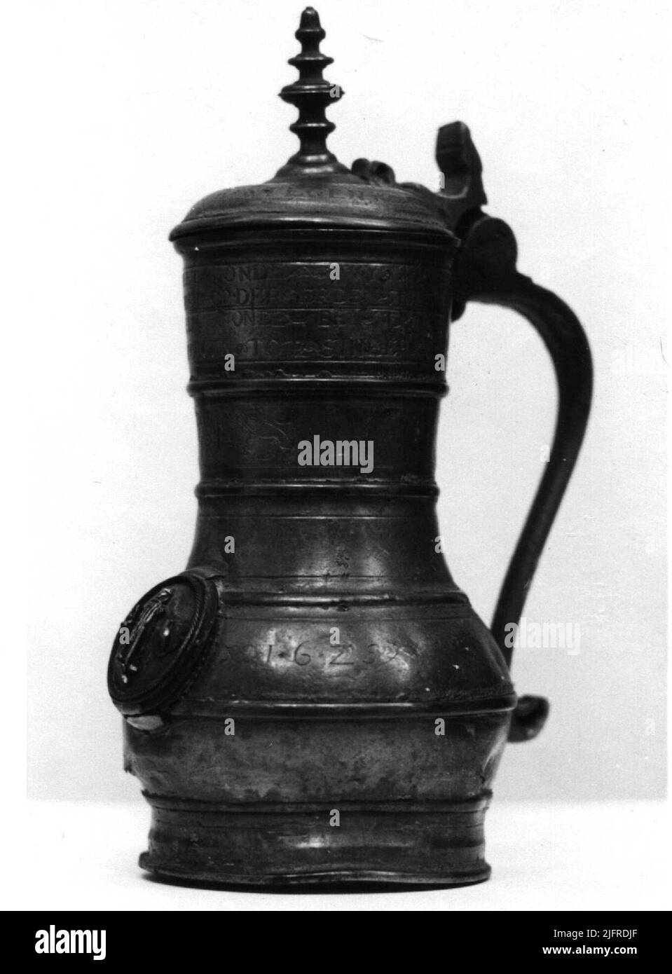 Ein Zinn kann von der Bäckergilde gemacht werden Stockfoto