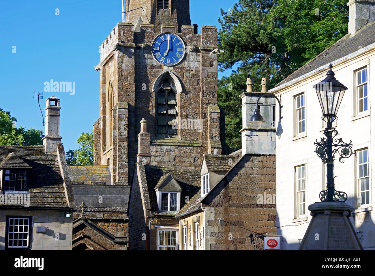 Die Kirche St. Peter und St. Paul, Uppigham, Rutland, England Stockfoto