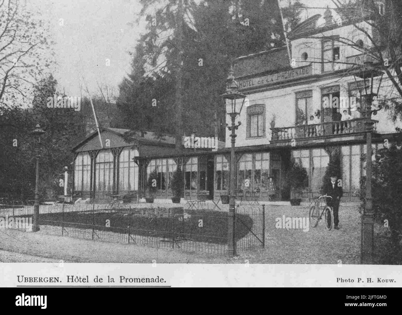 Hotel de la Promenade. Später als Studienhaus für Vincentians. Stockfoto