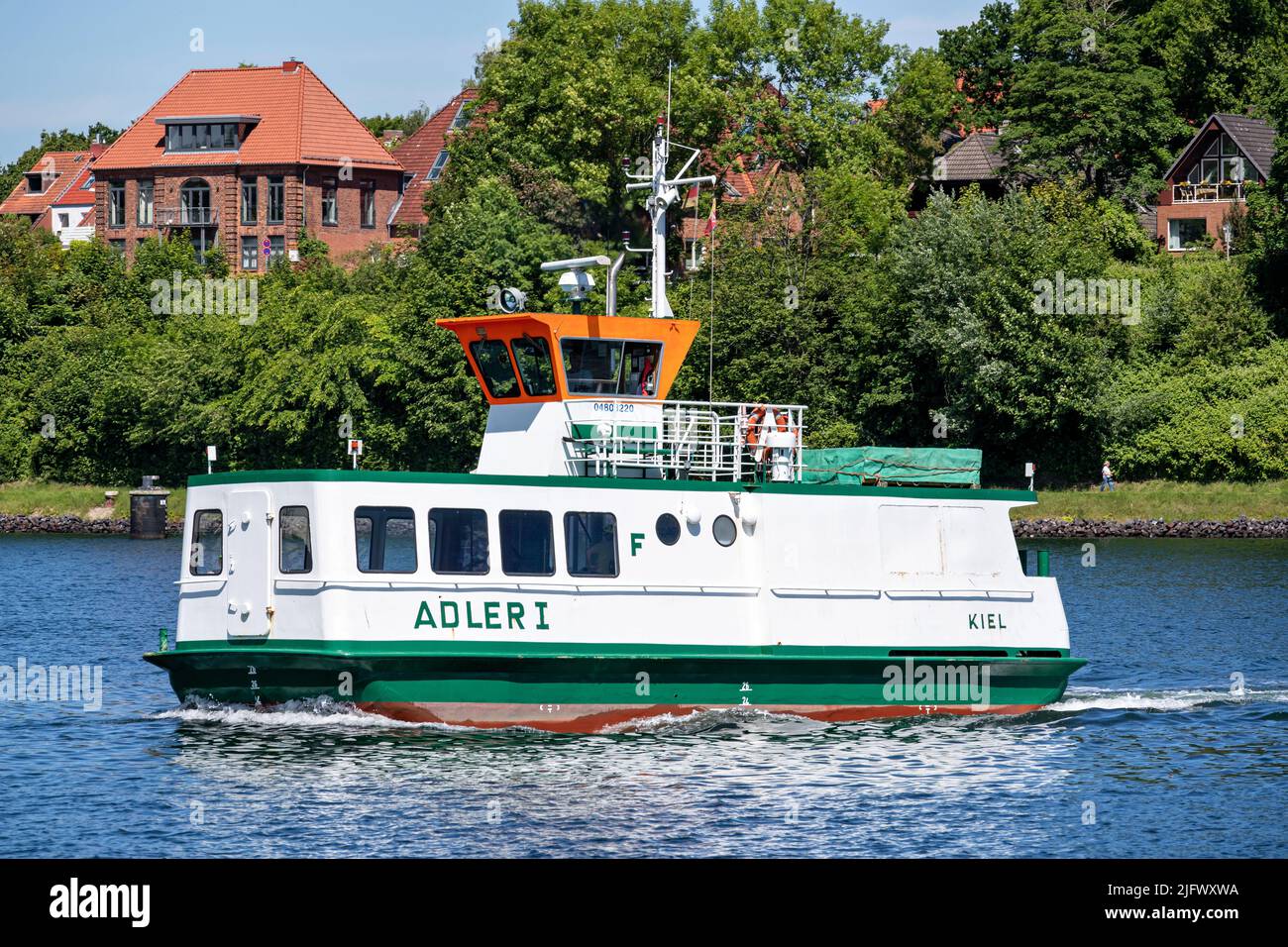 Kieler Kanal Passagierfähre Adler I Stockfoto