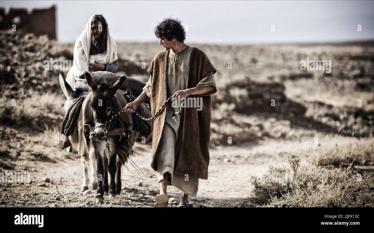 LEILA MIMMACK, JOE COEN, SOHN GOTTES, 2014 Stockfoto