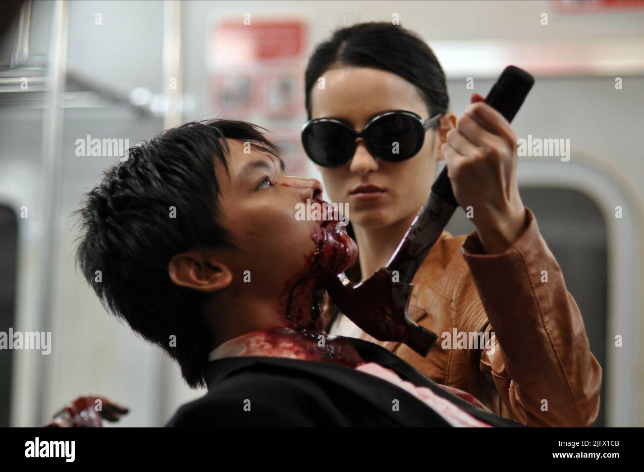 JULIE ESTELLE, die RAID 2, 2014 Stockfoto