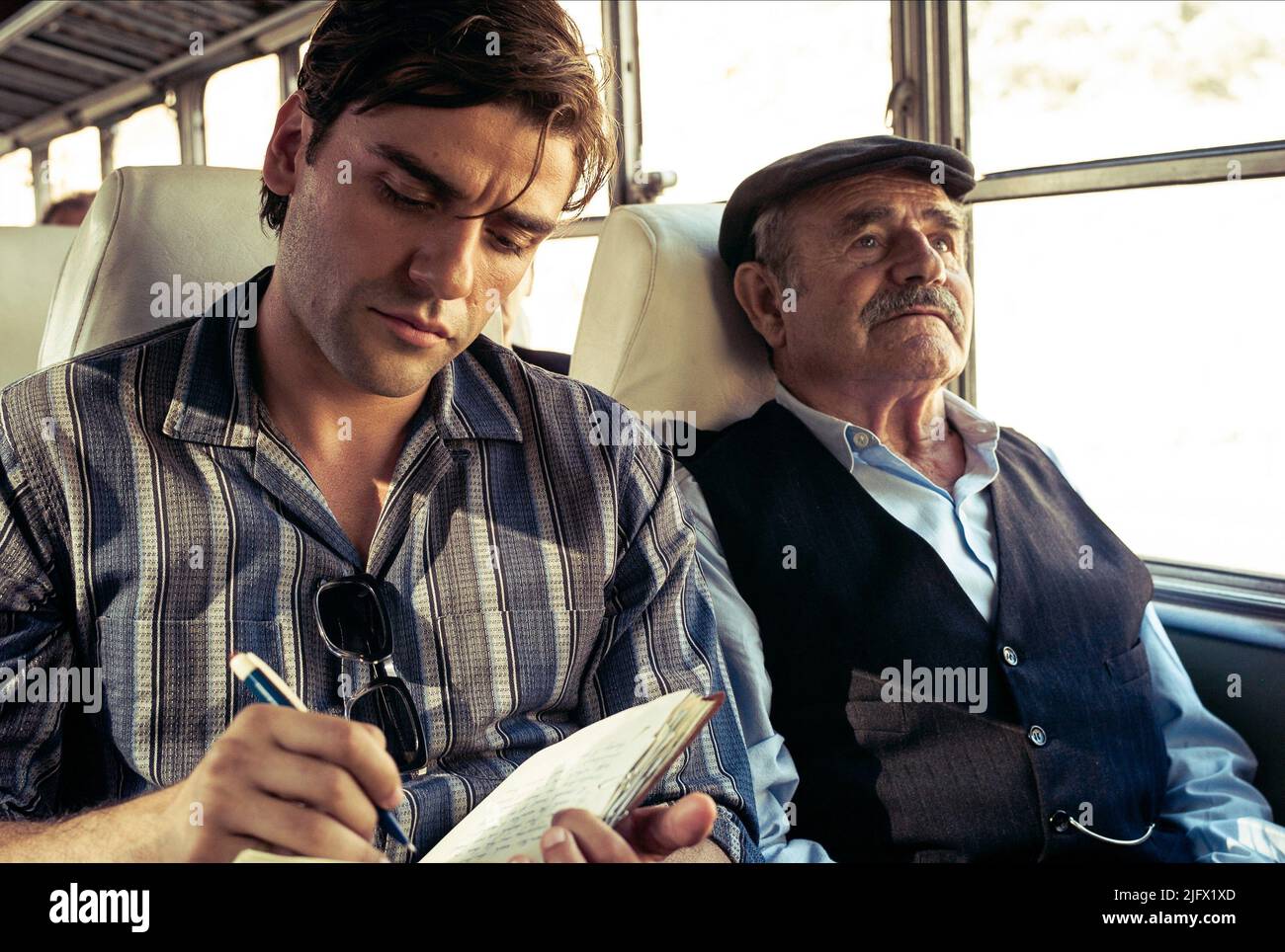 OSCAR ISAAC, DIE ZWEI GESICHTER VOM JANUAR 2014 Stockfoto